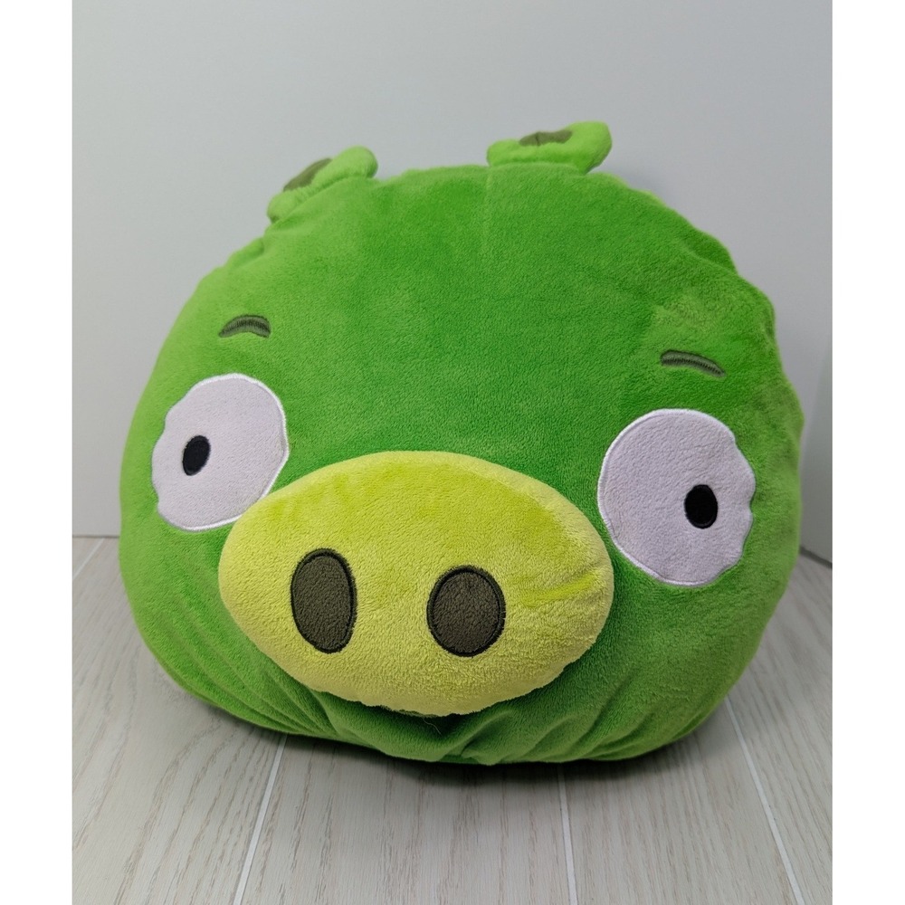 Angry Birds Green Bad Pig Pillow Large Plush Commonwealth No Sound